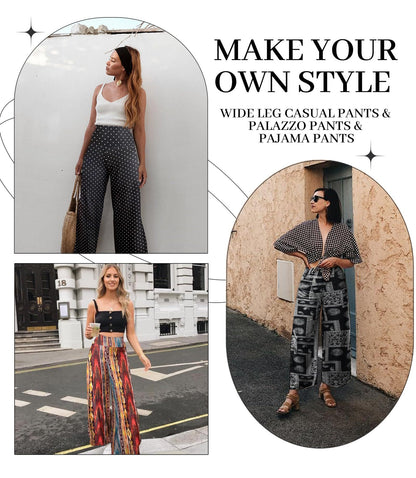 Skirt Print Pants
